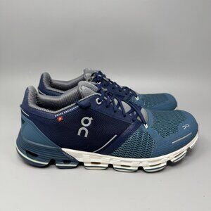 ON CLOUDFLYER 4 Womens Size 10 Athletic Running Sneakers Blue Teal White